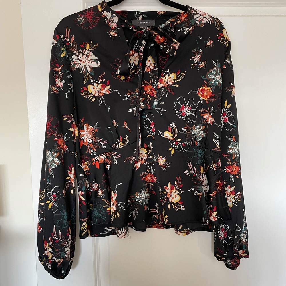 Satin Floral Primark Shirt